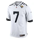 Zennovawear Byron Leftwich 7 Jacksonville Jaguars Men Retired Game Jersey - White