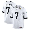 Zennovawear Byron Leftwich 7 Jacksonville Jaguars Men Retired Game Jersey - White