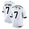 Zennovawear Byron Leftwich 7 Jacksonville Jaguars Men Retired Game Jersey - White