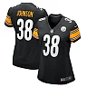 Zennovawear Caleb Johnson 38 Pittsburgh Steelers Game Women Jersey - Black