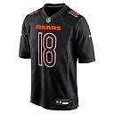 Zennovawear Caleb Williams 18 Chicago Bears Fashion Men Jersey - Carbon Black