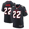 Zennovawear Cam Akers 22 Houston Texans Team Game Men Jersey - Navy