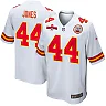 Zennovawear Cam Jones 44 Kansas City Chiefs AFC Champions Patch Game Men Jersey - White