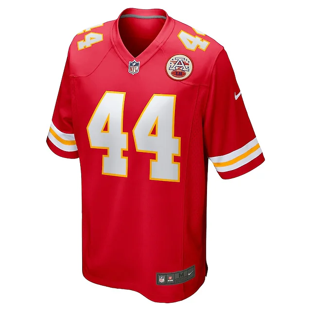 Zennovawear Cam Jones 44 Kansas City Chiefs Game Men Jersey - Red