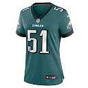 Zennovawear Cam Jurgens 51 Philadelphia Eagles Women's Team Game Jersey - Midnight Green