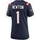 Zennovawear Cam Newton 1 New England Patriots Women Game Jersey - Navy