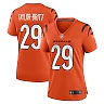 Zennovawear Cam Taylor-Britt 29 Cincinnati Bengals Alternate Game Women Jersey - Orange