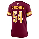 Zennovawear Camaron Cheeseman 54 Washington Commanders Women Game Jersey - Burgundy