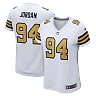 Zennovawear Cameron Jordan 94 New Orleans Saints Women Alternate Game Jersey - White