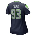 Zennovawear Cameron Young 93 Seattle Seahawks Women's Game Jersey - College Navy