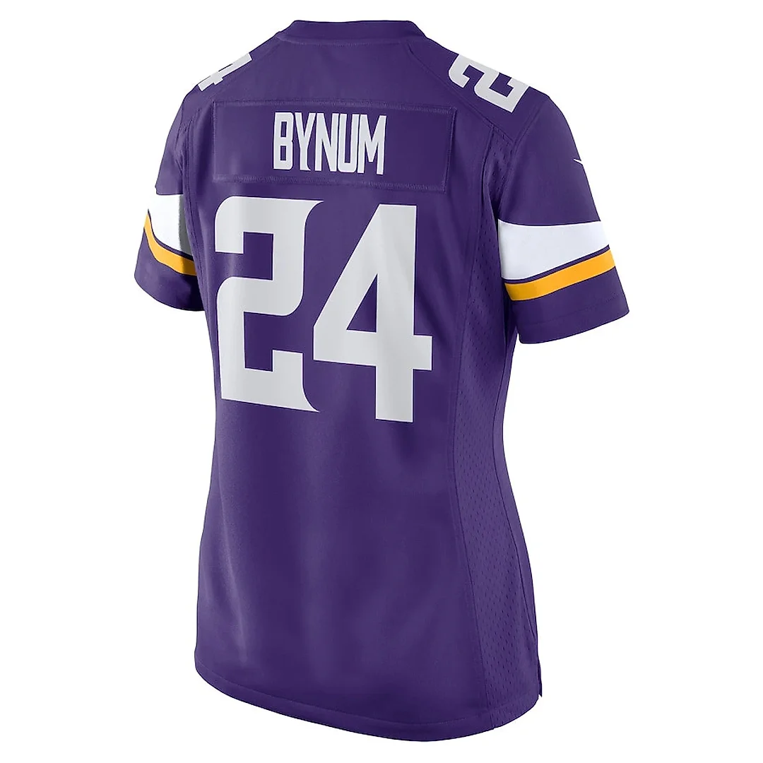 Zennovawear Camryn Bynum 24 Minnesota Vikings Women Game Jersey - Purple