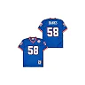 Zennovawear Carl Banks 58 New York Giants Spider Lockhart 43 Patch Throwback Men Jersey - Blue