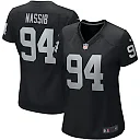 Zennovawear Carl Nassib 94 Las Vegas Raiders Women Game Jersey - Black