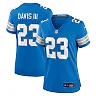Zennovawear Carlton Davis III 23 Detroit Lions Women's Game Jersey - Blue