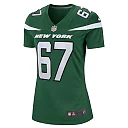 Zennovawear Carter Warren 67 New York Jets Women Game Jersey - Gotham Green
