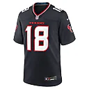 Zennovawear Case Keenum 18 Houston Texans Team Game Men Jersey - Navy