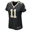 Zennovawear Cedrick Wilson Jr. 11 New Orleans Saints Women's Game Jersey - Black