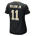Zennovawear Cedrick Wilson Jr. 11 New Orleans Saints Women's Game Jersey - Black