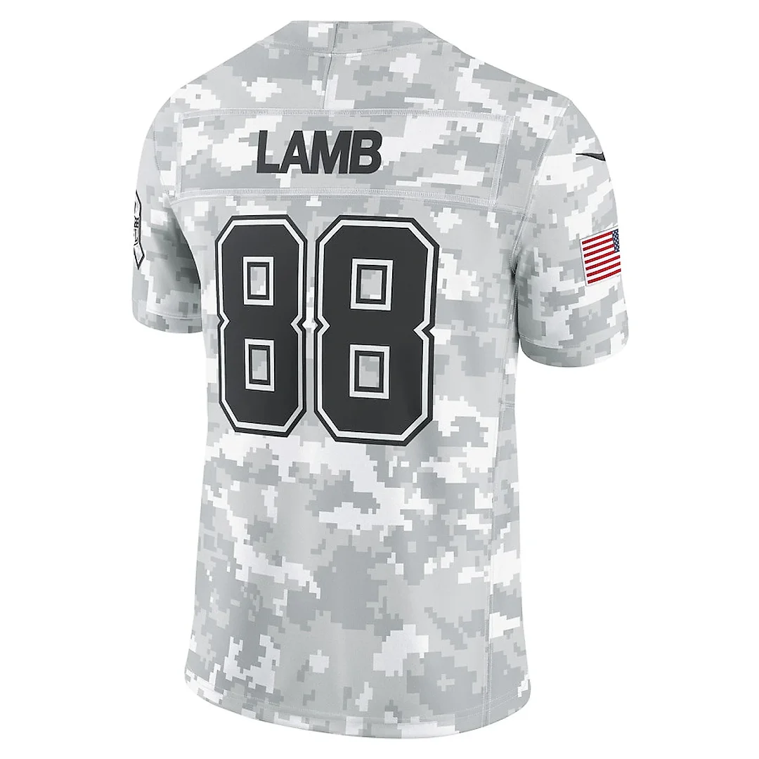 Zennovawear CeeDee Lamb 88 Dallas Cowboys 2024 Salute to Service Limited Men Jersey - Arctic Camo