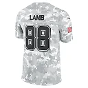 Zennovawear CeeDee Lamb 88 Dallas Cowboys 2024 Salute to Service Limited Men Jersey - Arctic Camo