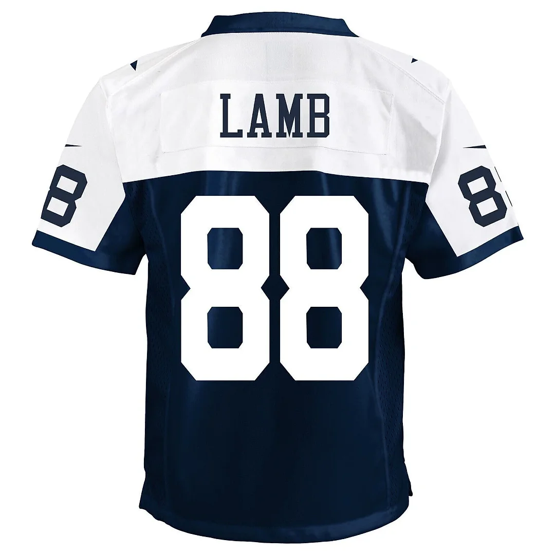 Zennovawear CeeDee Lamb 88 Dallas Cowboys Cee Works Hard Alternate Game YOUTH Jersey