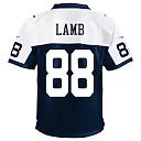 Zennovawear CeeDee Lamb 88 Dallas Cowboys Cee Works Hard Alternate Game YOUTH Jersey