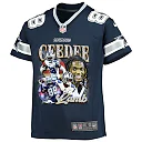 Zennovawear CeeDee Lamb 88 Dallas Cowboys Cee Works Hard Home Game YOUTH Jersey