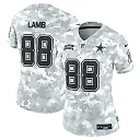 Zennovawear CeeDee Lamb 88 Dallas Cowboys Women's 2024 Salute to Service Limited Jersey - Arctic Camo