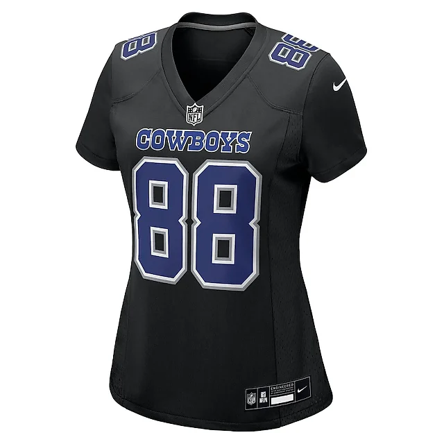 Zennovawear CeeDee Lamb 88 Dallas Cowboys Women's Fashion Game Jersey - Carbon Black