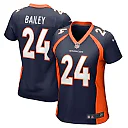 Zennovawear Champ Bailey 24 Denver Broncos Women Retired Jersey - Navy