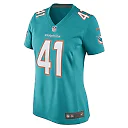 Zennovawear Channing Tindall 41 Miami Dolphins Women Game Jersey - Aqua