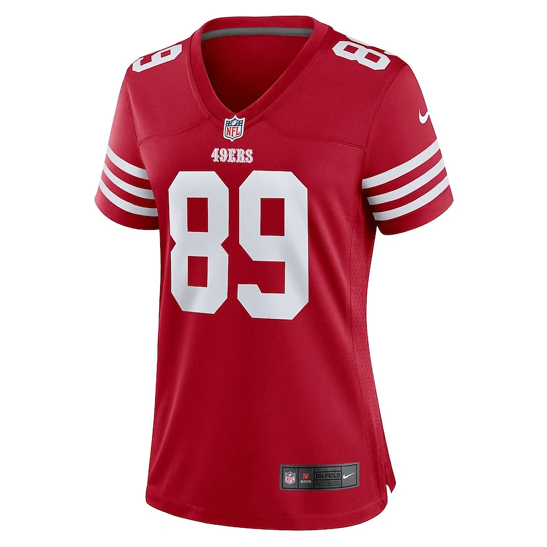 Zennovawear Charlie Woerner 89 San Francisco 49ers Women Game Jersey - Scarlet
