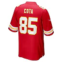Zennovawear Chase Cota 85 Kansas City Chiefs Game Men Jersey - Red