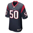 Zennovawear Chase Winovich 50 Houston Texans Men Game Jersey - Navy