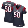 Zennovawear Chase Winovich 50 Houston Texans Women Team Color Jersey - Navy