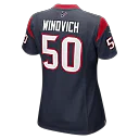 Zennovawear Chase Winovich 50 Houston Texans Women Team Color Jersey - Navy