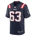 Zennovawear Chasen Hines 63 New England Patriots Game Men Jersey - Navy