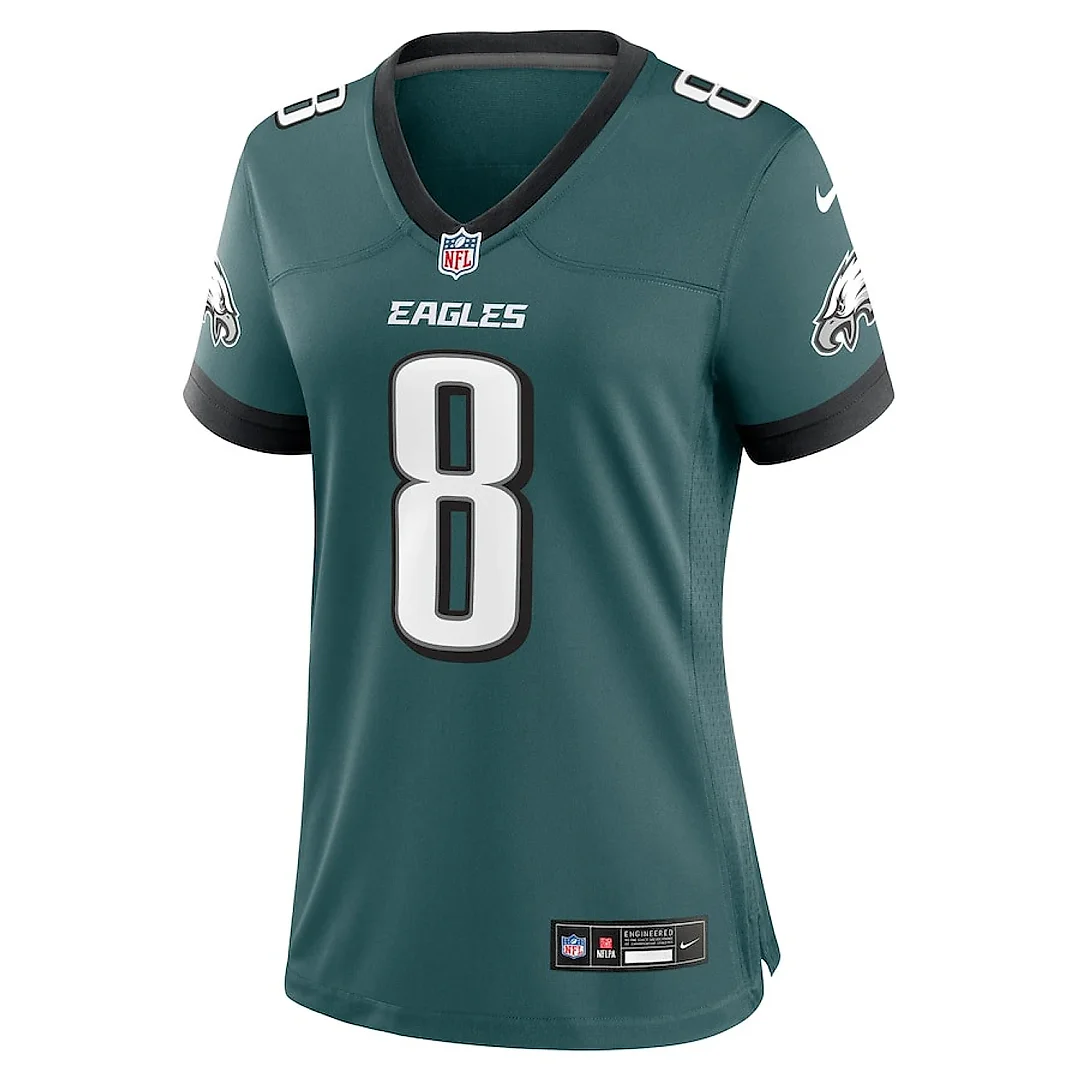 Zennovawear Chauncey Gardner-Johnson 8 Philadelphia Eagles Women Game Jersey - Midnight Green