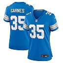 Zennovawear Chelen Garnes 35 Detroit Lions Women's Game Jersey - Blue