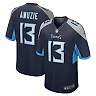 Zennovawear Chidobe Awuzie 13 Tennessee Titans Game Men Jersey - Navy