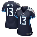 Zennovawear Chidobe Awuzie 13 Tennessee Titans Women's Game Jersey - Navy