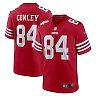 Zennovawear Chris Conley 84 San Francisco 49ers Game Men Jersey - Scarlet