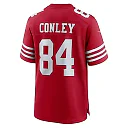 Zennovawear Chris Conley 84 San Francisco 49ers Game Men Jersey - Scarlet