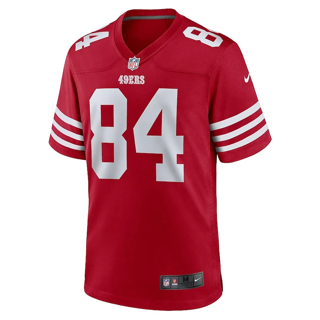 Zennovawear Chris Conley 84 San Francisco 49ers Game Men Jersey - Scarlet