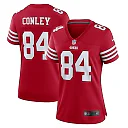 Zennovawear Chris Conley 84 San Francisco 49ers Women Game Jersey - Scarlet