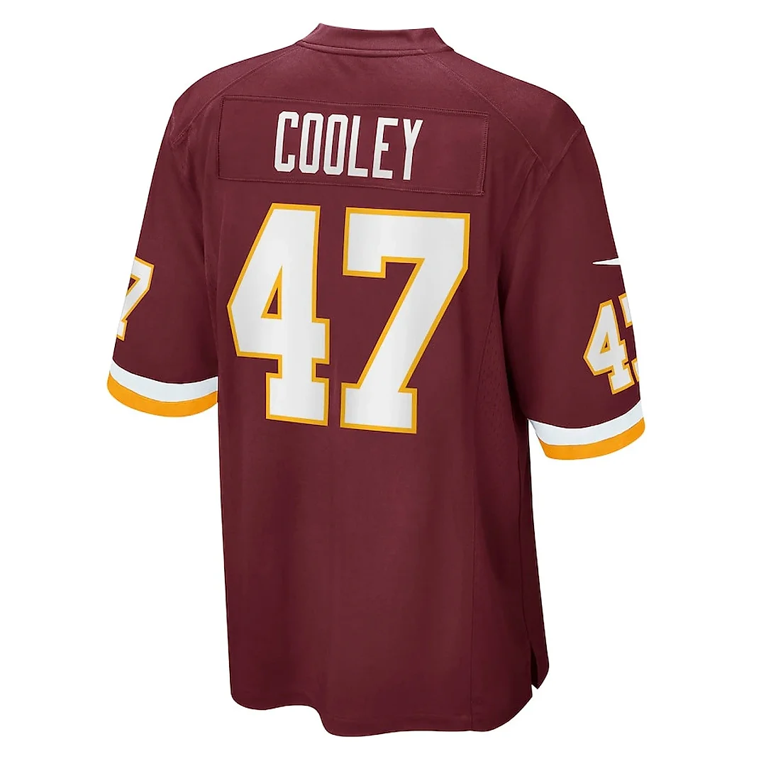 Zennovawear Chris Cooley 47 Washington Football Team Men Retired Jersey - Burgundy