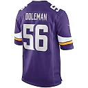 Zennovawear Chris Doleman 56 Minnesota Vikings Men Game Retired Jersey - Purple