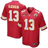 Zennovawear Chris Oladokun 13 Kansas City Chiefs AFC Champions Patch Game Men Jersey - Red