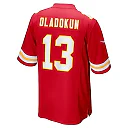 Zennovawear Chris Oladokun 13 Kansas City Chiefs Game Men Jersey - Red