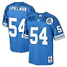 Zennovawear Chris Spielman 54 Detroit Lions 1993 Throwback Men Game Jersey - Blue